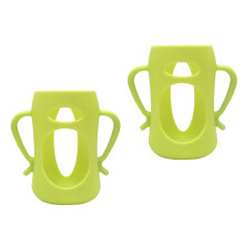 4Pièces Étuis Silicone Vert Anti- Pour Bébé Sécurisés
