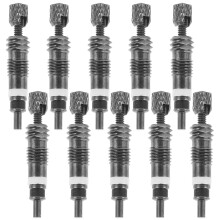 10Pièces Valves Vélo Métal Compactes Cores Rechange Accessoire Fiable