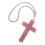 4Pièces Accessoires Croix Rose Strass Durable Design Unique 1