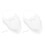 3Ensembles Barbes Et Moustaches Fausses Blanches Pour Costume De 1