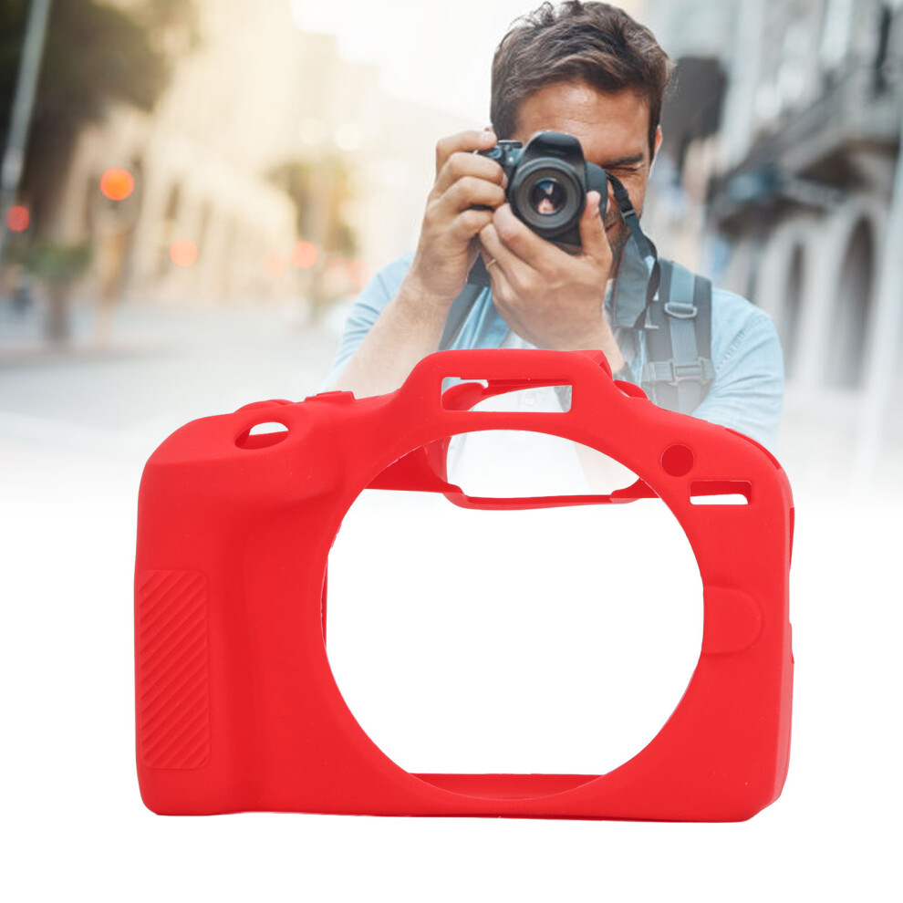 Soft Silicone Protective Case For R100 Camera, 12X9x5cm Red 9391384591187