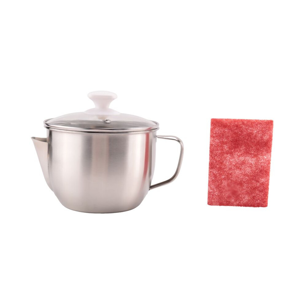 1000Ml Stainless Steel Soup Oil Separator,Oil Filter Oil Fats Separator With Lid Oil Soup Cooking Strainer 6034002994931
