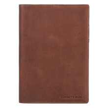 Retro Leather Book Cover Sleeve Protector with Pen Holder Business Notepad Notebook Book Case Office School Supplies B5