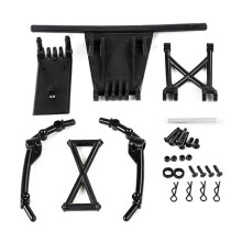 Front-Antikollisions-Kit für 1/5 HPI ROFUN BAHA ROVAN BAJA 5B Upgrade 5SC Spielzeug TEILE,Schwarz