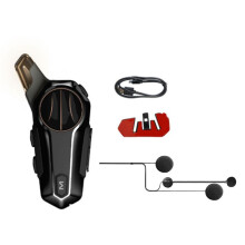 BT5.0 Motorcykelheadset Intercom Intercom Connection Utomhuskörning Vattentät med Brusreducering Halvhjälmheadset