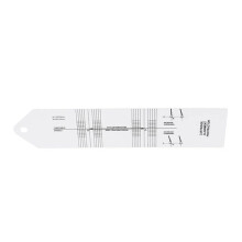 Pickup Kalibrering Avståndsmätare Gradskiva Skiva LP Vinyl Skivspelare Fonograf Phono Cartridge Stylus Inriktning