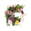 Easter Rabbit Front Door Wreath for Front Door,Easter Bunny Butt Shape Garland Wall Decor Spring Wreath Decoration 1