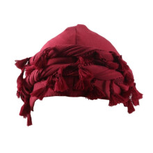 Turbante para Hombre Gorro con Forro de Satén de Seda Envolturas para la Cabeza Elásticas Pre-Tie Beniee A