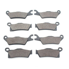 8pcs Front&Rear Brake Pads for Renegade 500 800 1000 (STD / EFI) 12-15 Outlander Renegade Motorcycle Caliper Brake Block