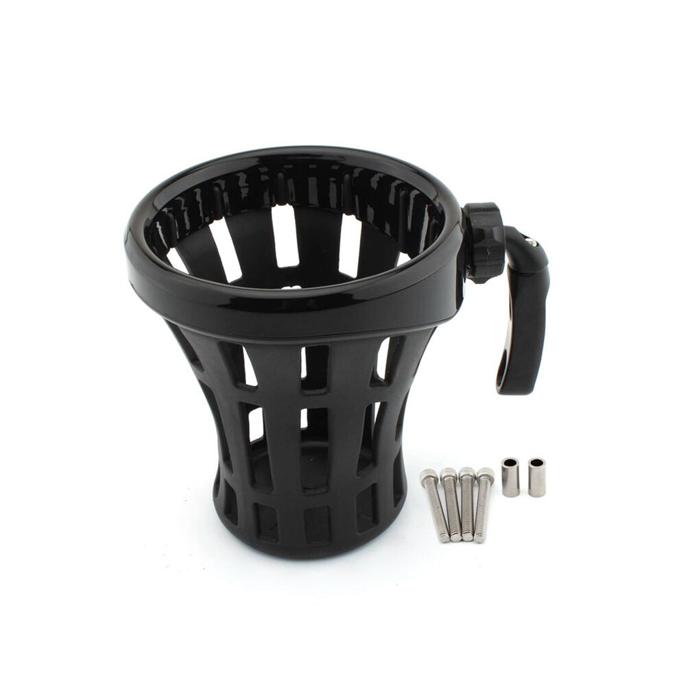Tlily Motorcycle Accessories For Handlebars Universal Cup Holder Kettle And Beverage Holder Black