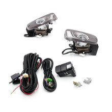 Left Right Fog Lights Fog Lamp Driving Bumper Lamp for   2/3D EG D15 D16 1.5/1.6 1992-1995 White