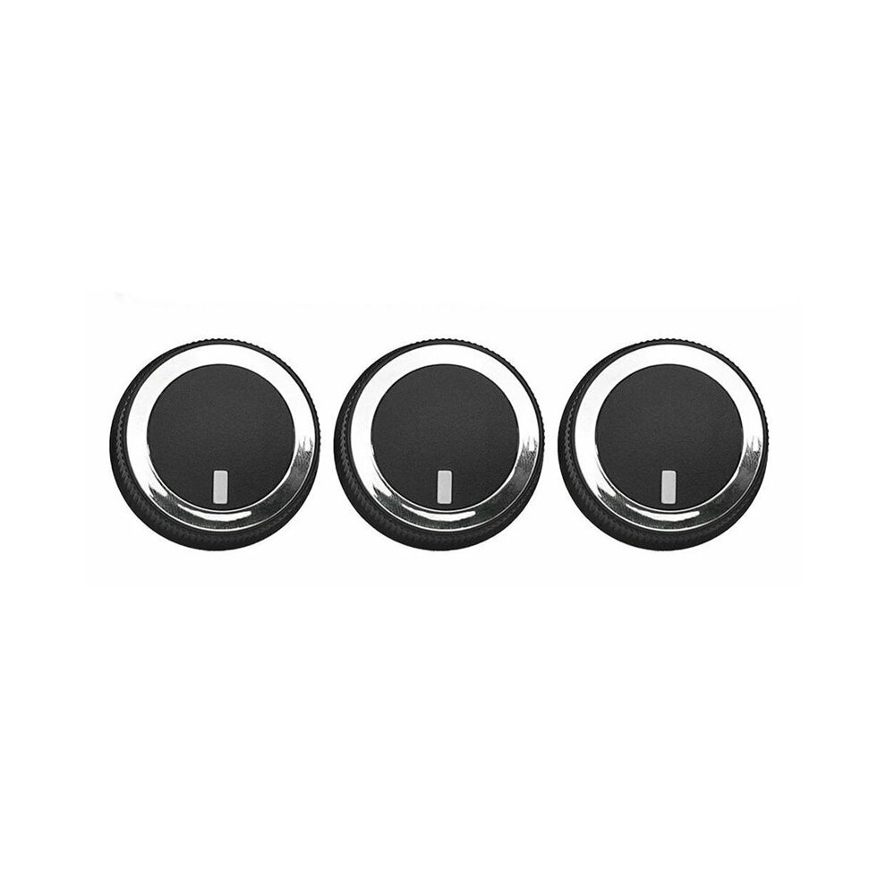 84793085 3Pcs A/C Knob Heater Air Conditioner Climate Control Knob For 2008-2017 Express Van 84141127 4714120395118