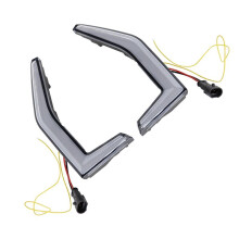 Front LED Grille Lights Turn Signal Light for  Teryx KRX 1000 2020-2024 Trail Special 2021-2024 UTV ATV