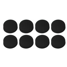 8 Stück Silikonknöpfe 198 mm für Doorbell Pro Schwarz