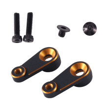 2Pcs Metal 25T Servo Arm Servo Horn 9740 for  TRX4M -4M 1/18 RC Crawler Car Upgrades Parts Accessories,2