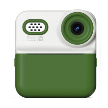 Digitale Kinderkamera für Fotografie, Sofortdruck, Foto, Kinderkamera, -Thermodrucker, Video, Farbdruck, Grün