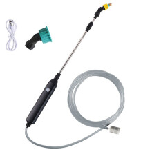 Electric Garden Sprayer, Portable Battery Powered Watering Wand, Rechargeable Plant Spray with Telescopic Wand