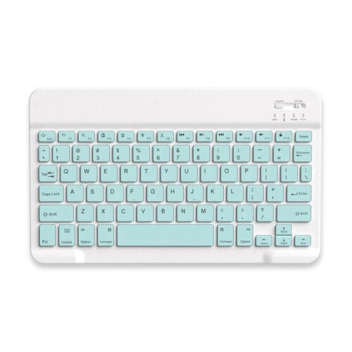 10 Inch Rechargeable  Keyboard Ultra-Thin Portable  Keyboard for , IOS, Android, Windows Devices A