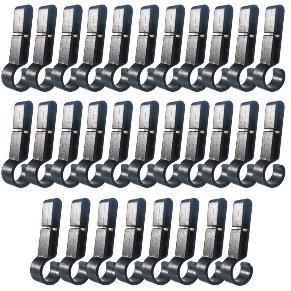 Helmet Clips For Light Lamp Hard Hat Light Clips,Hardhat Accessory,Easily Mount Hook For Helmet,Cap Strap 100 Pcs 6031947288194
