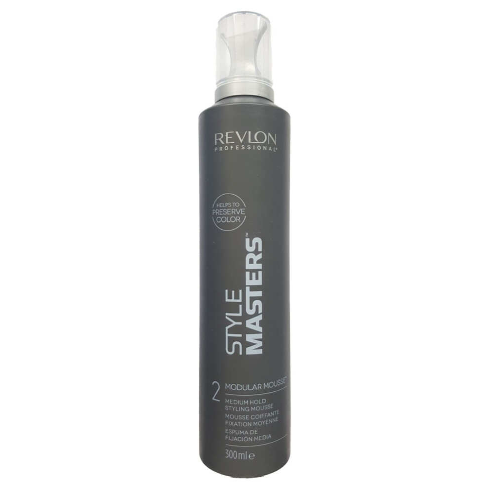 Revlon Style Masters Modular Mousse 2 Medium Hold Styling Mousse 300Ml