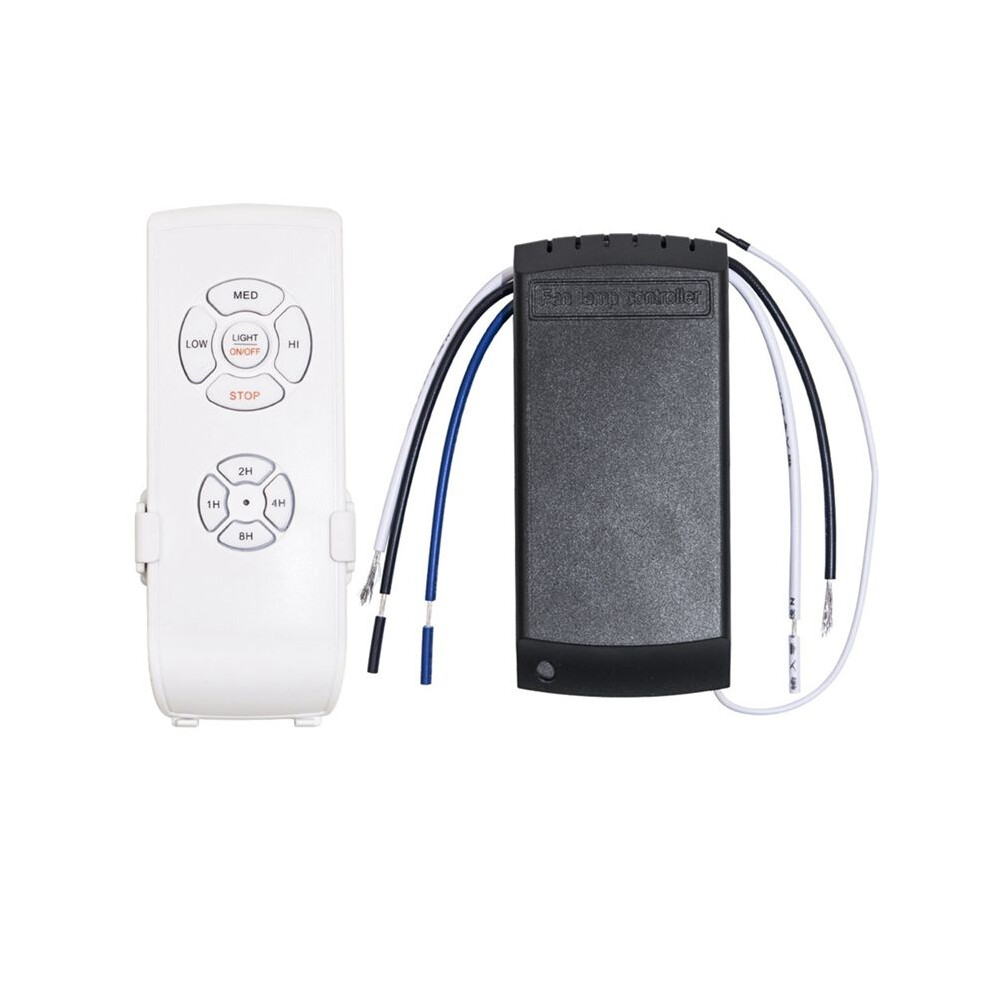 Universal Ceiling Fan Lamp Remote Control Kit Adjusted Wind Speed Transmitter Receiver Timing Control 110V Light 4713045550770