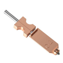 Para Bico Hotend Flashforge AD5X Atualizado de 0,4 mm de Aço Inoxidável, Acessórios para Impressora 3D