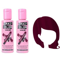 Crazy Color Hair Dye 100ml - Burgundy x2