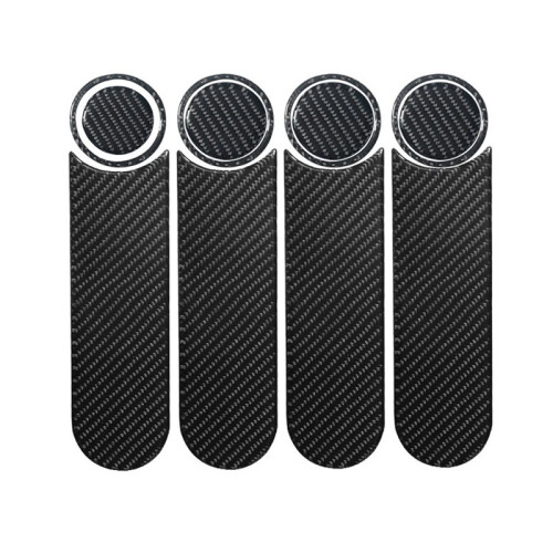 Car Inner Door Panel Cover Trim Carbon Fiber for  Explorer 2008-2010 Interior Accessories