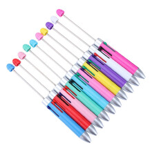 10 Unidades DIY Business Caneta Recarga Quatro Cores com MiçAngas Canetas EsferográFicas Fofas com MiçAngas Quebra-CabeçA Joias Multicoloridoidas