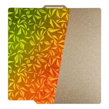 Doppelseitige Glatte Chamäleon- und Strukturierte Bauplatte 257 X 257 Mm, Flexible Bauplatte Aus Federstahl, Abnehmbare Plattform