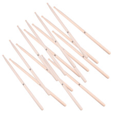 40Stk 5A Drumsticks Aus Holz, Beige, Sichere Handgriffe Für Musikspiel