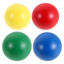 20Stk Naturholz Croquet Balls Für Garten Tolles Familienspiel