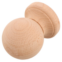 4Stk Holz-Treppenkappen Naturfarben Für Möbel Vorhang Lampenschirm