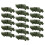 64Pièces Mini Camions Jouet Plastique Vert Olive Décor Bac À Sable 1