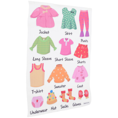 3Sets Kinderklebeetiketten PVC Für & Raumdeko