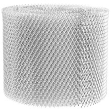 2Pièces Couvre Gouttière Acier Inoxydable Nettoyage Facile Argent