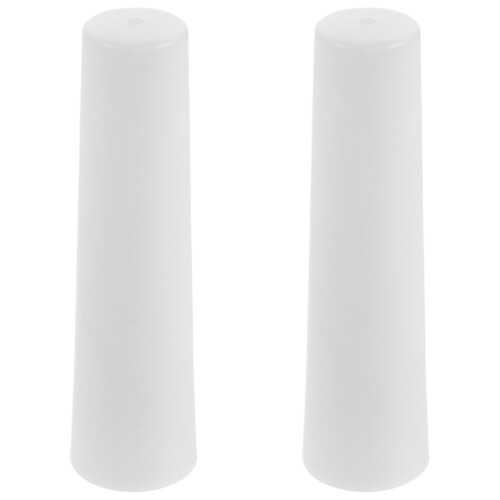 10Pièces Caches Embouts Blancs Protection Durable Extérieure