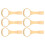 18Pcs Baby Grip Handles for Playpen Soft Plastic Toddler Pull Rings 1