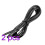 2Pcs Backup Camera Extension Cable Black 4 Pin Durable 25M for Trucks 1
