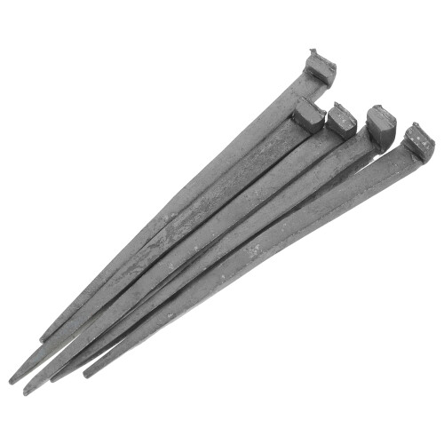 10Pièces Clous Acier Durables Pour Clôtures Assemblages Bois