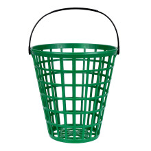2Pcs Plastic Ball Basket Golfball Collector with Handle Green Durable