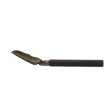 4Pcs Black Wood Tea Spoons, Handmade Carved Coffee Scoop for Daily Use
