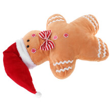 4Pièces Coussin Peluche Doux Décoration