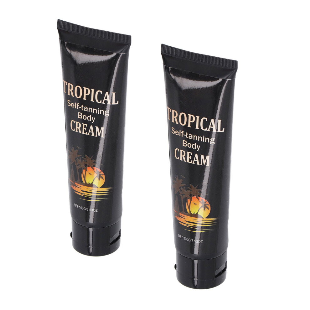 Bronze/Brown 2Pcs Tanning Lotion 100G Wheat