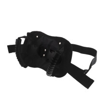 2Pièces Sangles Arrière Noires Ajustables En Tissu Antidérapant