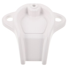 3Pcs White Plastic Oral Rinse Tray Chair Antisplash Utility