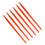 3Pairs Orange Maple Wood 5A Drumsticks - Balanced Percussion Sticks 1