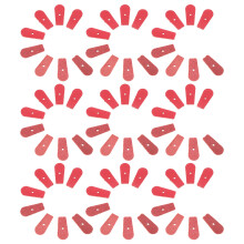450Pcs DIY Red Piano Climbing Strap Replacement Sheepskin Tuning Tools