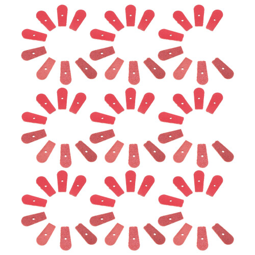 450Pcs DIY Red Piano Climbing Strap Replacement Sheepskin Tuning Tools
