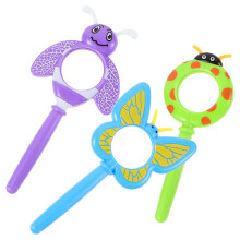 3Pièces Loupe Plastique Colorée Enfants, Observation Et Découverte